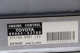 Toyota Lexus Engine Computer Control Unit Module ECU ECM 89661-53780 image 2
