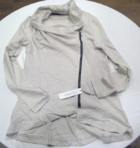 Calvin Klein 254012 Womens Gray Performance Cowl-neck Sweater Size Medium - £31.96 GBP