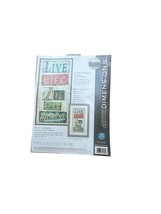 NEW DIMENSIONS COUNTED CROSS-STITCH KIT “IN THE MOMENT” - $11.00
