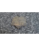 LoveBar Chicago Brass Belt Buckle 2.75&quot; x 2.75&quot; - $16.28 CAD