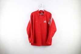Vtg Nike Womens L Travis Scott Mini Swoosh Ohio State University Fleece Sweater - £42.98 GBP