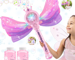 Bubble Wands for Kids Girls - LED Light &amp; Music Bubble Machine: 3 AA Bat... - £24.82 GBP