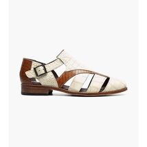 Stacy Adams Calandro City Summer Sandal Ivory Multi 25695-114 image 2