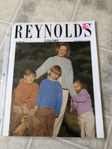 Reynolds The Essential Cotton Cardigan Knitting Pattern  #885 Child size... - $9.49