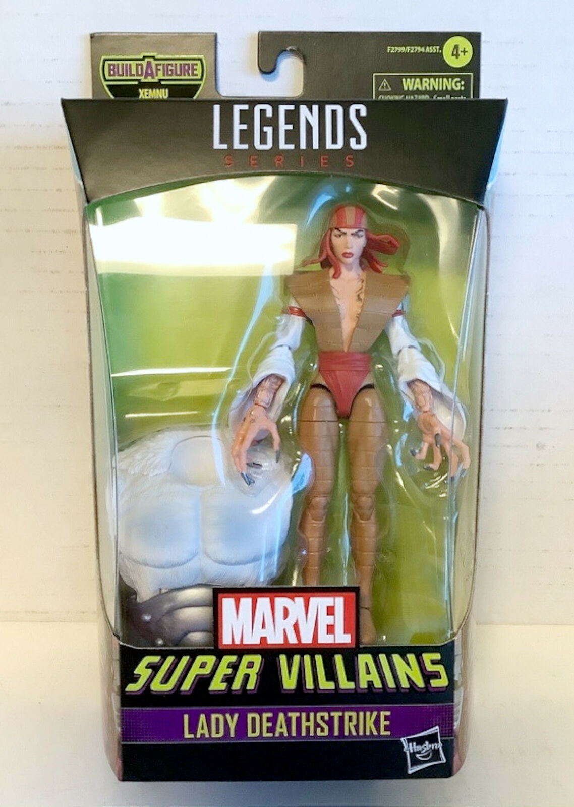 NEW Hasbro F2799 Marvel Legends Super Villains LADY DEATHSTRIKE 6" Action Figure - £28.06 GBP