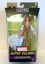 New Hasbro F2799 Marvel Legends Super Villains Lady Deathstrike 6&quot; Action Figure - £28.28 GBP
