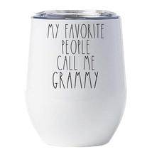 My Favorite People Call Me Grammy Tumbler 12oz Mother&#39;s Day Xmas Gift For Mom - £17.96 GBP