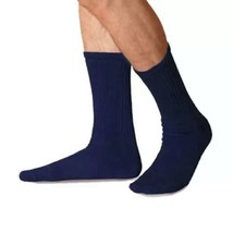 JOBST SensiFoot Diabetic Crew Style Socks 8-15mmHg (Navy) X-Small - $17.46