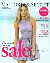 Victoria&#39;s Secret SEMI-ANNUAL Clothing Sale 2010 Vol. 2 Catalog Swanepoel Cover - £10.61 GBP