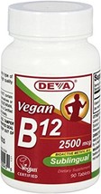 Deva Vegan Vitamins B12 Sublingual- 90 Count - £17.57 GBP