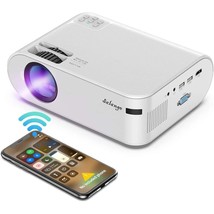 Mini Projector For Iphone, Outdoor Movie Projector,9600 Lumens Wifi Projector 10 - £138.61 GBP