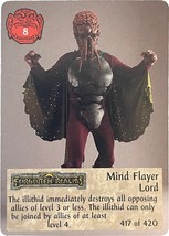 Spellfire Master the Magic 1st edition 417/420 Mind Flayer Lord Forgotten Realms - $3.99