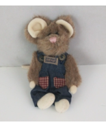 Boyds Bears The Archive Collection Sharp McNibble In Overalls 6.5&quot; Plush... - $8.13 CAD