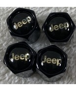 Genuine NEW Metal Tire Air Stem Valve Covers Set For JEEP Car Lovers 4pk - €17,02 EUR