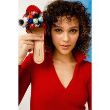 The Vigo Red Leather Block Heel Women Sandal image 12
