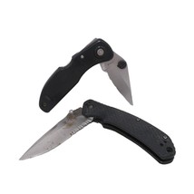 Lot of 2 Folding Pocket Knives Black - £2.30 GBP