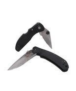 Lot of 2 Folding Pocket Knives Black - £2.31 GBP