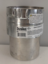 DuraVent  4GVC 4 in. High Tech Gas Vent Draft Hood  Connector Galvanized... - $18.71