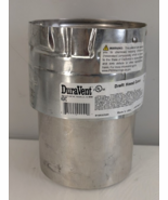 DuraVent  4GVC 4 in. High Tech Gas Vent Draft Hood  Connector Galvanized... - $25.57 CAD