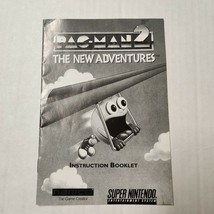 Pac-Man 2 New Adventures SNES Super Nintendo Instruction Manual Only - Good - €5,07 EUR