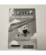Pac-Man 2 New Adventures SNES Super Nintendo Instruction Manual Only - Good - $109.37 MXN