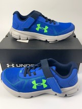 Under Armour Little Kids BPS Rave 2 AC Running Shoes 3000143-400  Sz 2Y - £36.65 GBP