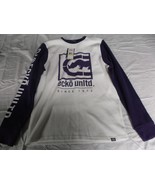 DISCONTINUED MENS ECKO UNLTD PURPLE WHITE THERMAL LONG SLEEVE SHIRT SMALL - €81,21 EUR
