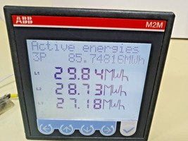 ABB M2M LV modbus 2csg296992r4052 network analyzer digital energy meter panel - £307.29 GBP