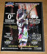 Flea Red Hot Chili Peppers American Musical Supply Catalog 2016 Cover Photo - $19.99