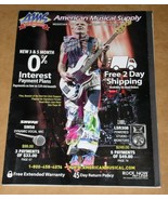 Flea Red Hot Chili Peppers American Musical Supply Catalog 2016 Cover Photo - $27.42 CAD