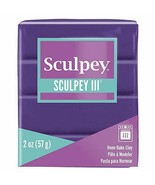 Sculpey III Polymer Clay Purple - £3.01 GBP