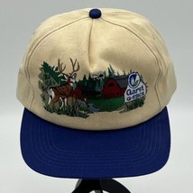 Vintage 90s Snapback Hat Wilderness Seen Embroidered Logo Deer - $27.04