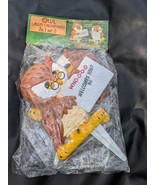 Set of 2 Plastic Owl Lawn Ornament Art Who Welcomes you JSNY NEW - $17.81