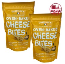 2 Packs Trader Joe&#39;s Trader Giotto&#39;s Oven-Baked, Gluten-Free, Cheese Bites - £9.78 GBP