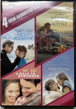 Nicholas Sparks Collection: 4 Film Favorites (DVD, 2011, 4-Disc Set) Like New - £11.11 GBP