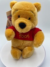 Winnie The Pooh Exclusive Disney Store Bean Bag Plush Jumping Pooh with Tag - £2.99 GBP
