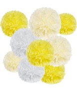 Tissue Paper Pom Poms Party Decorations Tissue Balls Colorful Flowers Po... - £19.46 GBP