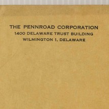 Pennroad Corporation Wilmington Delaware Manila Envelope Postmarked - £11.67 GBP