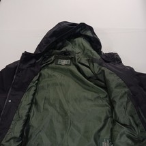 GH Bass & Co Men's Black Cotton Blend Full Zip Pockets Hoodie Jacket Size 2XL  image 12