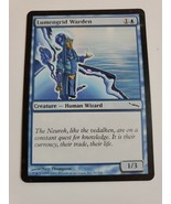 MTG Magic The Gathering Card Lumengrid WardenCreature Human Wizard Blue ... - $3.84