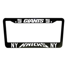 Set of 2 - New York Giants / Knicks Car License Plate Frames Auto Parts Decor - £19.72 GBP+