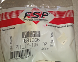 FSP 691366 Dryer Idler Pulley-Genuine Whirlpool OEM - $10.99