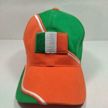 Ellis Island New York Harbor Hat Cap Orange Adult Strapback Souvenir O2 - $15.85