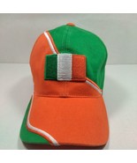 Ellis Island New York Harbor Hat Cap Orange Adult Strapback Souvenir O2 - $301.14 MXN