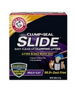 Arm &amp; Hammer 94188 SLIDE Easy Clean-Up Clumping 28 Pounds Box Multi-Cat ... - £38.79 GBP