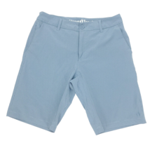 Hang Ten Boardshorts Mens 32X10 Blue Lightweight Stretch Hybrid Swim Casual - $8.38