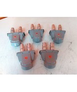 Lot of 5 AO Spencer Binocular Gray Microscope Head AS-IS for Parts - $297.74 CAD