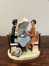 Danbury Mint Rockwell 12 Figurine Collection Breakfast Conversation Figure - $34.60