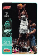 2000-01 Upper Deck Victory #184 Tim Duncan San Antonio Spurs  - £0.74 GBP