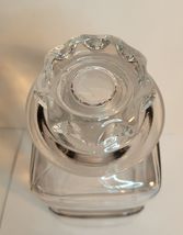 Antique/VTG Glass Apothecary Jar with Lid/Stopper Space for Label image 2